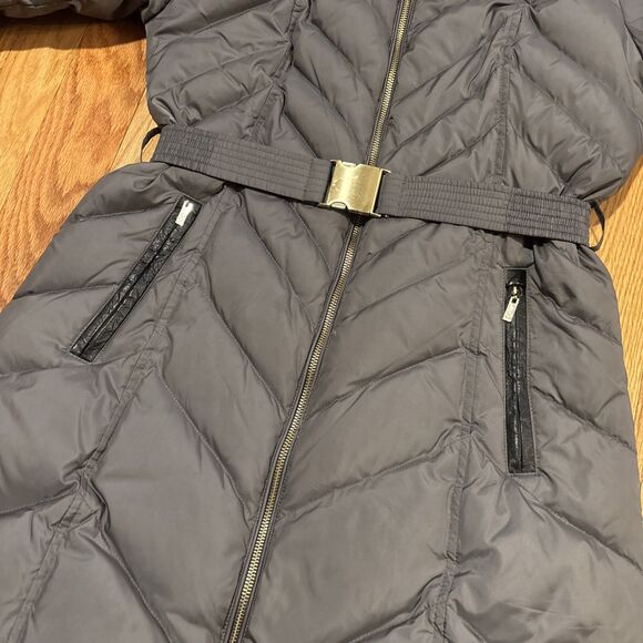 Cole Haan Signature Medium Women’s Long Puffer Winter Coat - Picture 5 of 9